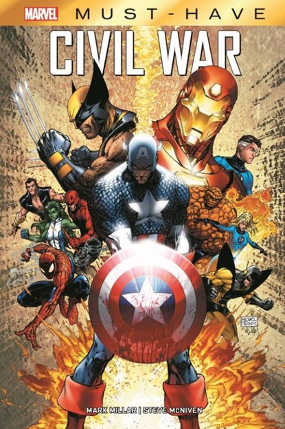Marvel Must-Have: Civil War, Mark Millar ; Steve Mcniven - Gebonden - 9783741616600