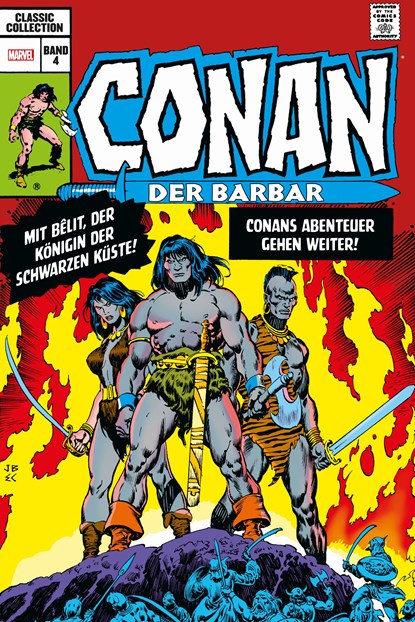 Conan der Barbar: Classic Collection, Roy Thomas ;  John Buscema ;  Ed Summer ;  Christy Marx ;  Tony Dezuniga ;  Ernie Chan ;  Sal Buscema - Gebonden - 9783741618567