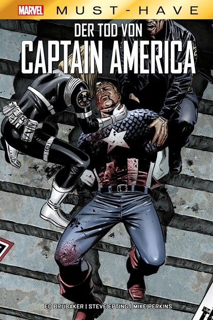 Marvel Must-Have: Der Tod von Captain America, Ed Brubaker ;  Steve Epting ;  Mike Perkins - Gebonden - 9783741623615