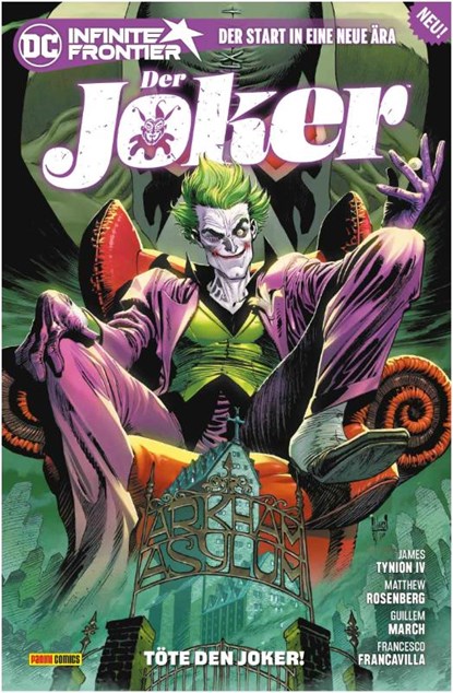 Der Joker, James Tynion Iv ; Guillem March ; Matthew Rosenberg ; Francesco Francavilla - Paperback - 9783741627002