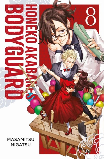 Honeko Akabanes Bodyguard 08, Masamitsu Nigatsu - Paperback - 9783741644122