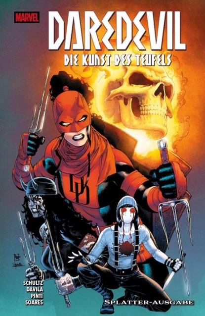 Daredevil: Die Kunst des Teufels Splatter-Ausgabe, Erica Schultz ; Valentina Pinti ; Sergio Dávila ; José Luís Soares - Paperback - 9783741645037