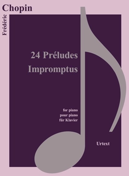 24 Preludes, Impromptus, Frédéric Chopin - AVM - 9783741914331