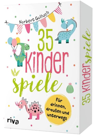 35 Kinderspiele für drinnen, draußen und unterwegs, Norbert Golluch - Losbladig - 9783742313300