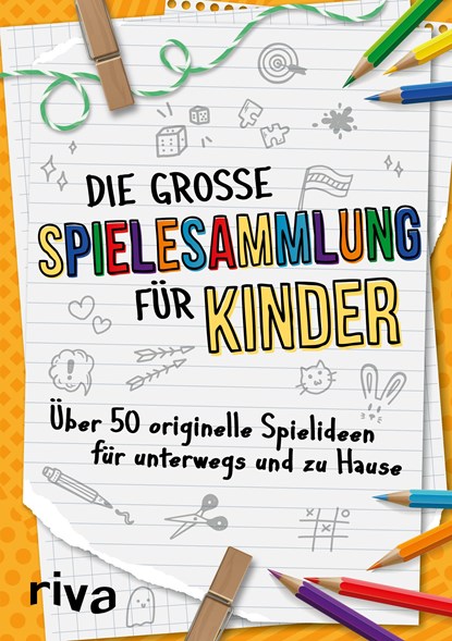 Die große Spielesammlung für Kinder, Emma Hegemann - Paperback - 9783742316660