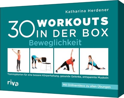 30 Workouts in der Box - Beweglichkeit, Katharina Herdener - Losbladig - 9783742321886