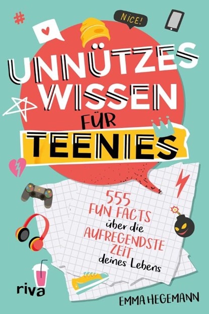 Unnützes Wissen für Teenies, Emma Hegemann - Paperback - 9783742324306