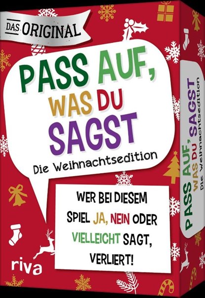Pass auf, was du sagst - Die Weihnachtsedition, Emma Hegemann - Losbladig - 9783742327215