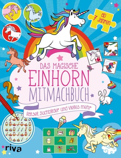 Das magische Einhorn-Mitmachbuch, Imogen Currell-Williams - Paperback - 9783742328380