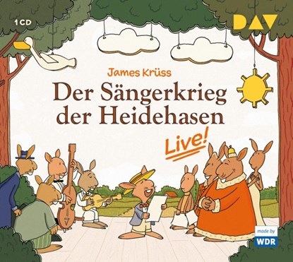 Der Sängerkrieg der Heidehasen - Live!, James Krüss - AVM - 9783742400130