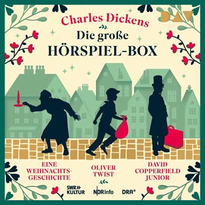 Die große Hörspiel-Box - Eine Weihnachtsgeschichte, Oliver Twist, David Copperfield Junior, Charles Dickens ; Lothar Schluck ; Rainer Gussek ; Uwe Haacke - AVM - 9783742434531