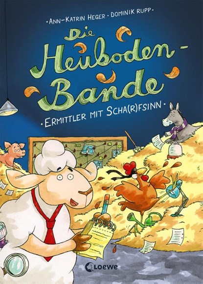 Die Heuboden-Bande - Ermittler mit Scha(r)fsinn, Ann-Katrin Heger - Gebonden - 9783743201668