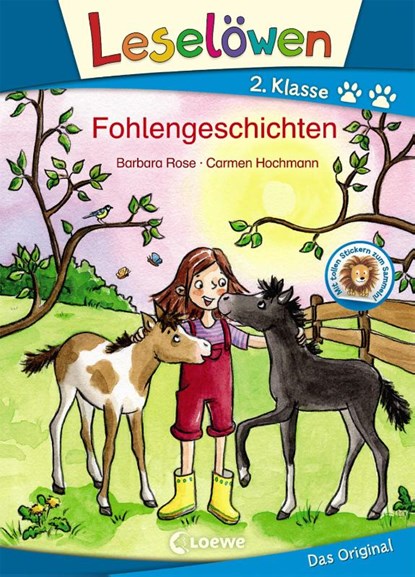 Leselöwen 2. Klasse - Fohlengeschichten, Barbara Rose - Gebonden - 9783743202405