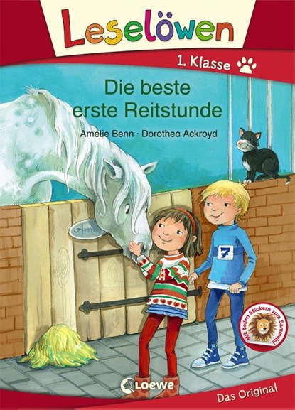 Leselöwen 1. Klasse - Die beste erste Reitstunde, Amelie Benn - Gebonden - 9783743203099