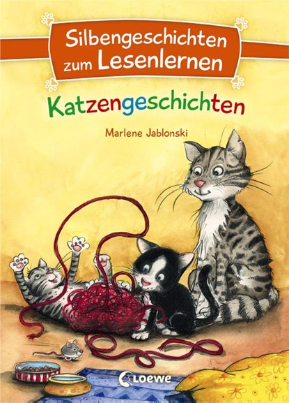 Silbengeschichten zum Lesenlernen - Katzengeschichten, Marlene Jablonski - Gebonden - 9783743204515
