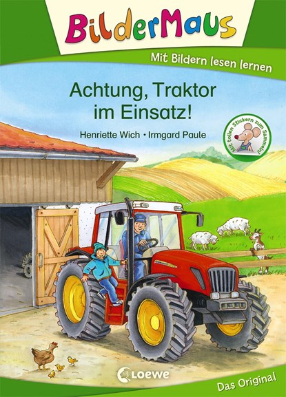 Bildermaus - Achtung, Traktor im Einsatz!, Henriette Wich - Gebonden - 9783743205130
