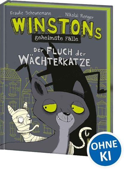 Winstons geheimste Fälle (Band 1) - Der Fluch der Wächterkatze, Frauke Scheunemann - Gebonden - 9783743206120
