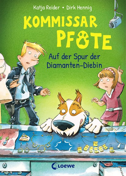 Kommissar Pfote (Band 2) - Auf der Spur der Diamanten-Diebin, Katja Reider - Gebonden - 9783743206540