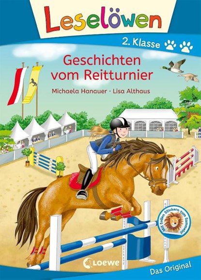 Leselöwen 2. Klasse - Geschichten vom Reitturnier, Michaela Hanauer - Gebonden - 9783743207172