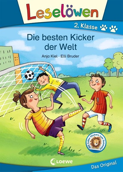 Leselöwen 2. Klasse - Die besten Kicker der Welt, Anja Kiel - Gebonden - 9783743207332