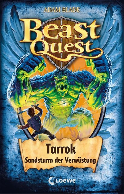 Beast Quest (Band 62) - Tarrok, Sandsturm der Verwüstung, Adam Blade - Gebonden - 9783743208902
