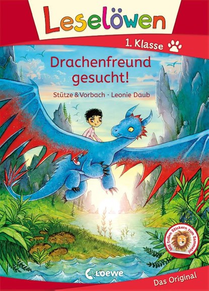 Leselöwen 1. Klasse - Drachenfreund gesucht!, Stütze & Vorbach - Gebonden - 9783743210479