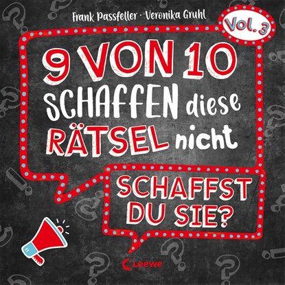 9 von 10 schaffen diese Rätsel nicht - schaffst du sie? - Vol. 3, Frank Passfeller - Paperback - 9783743210745