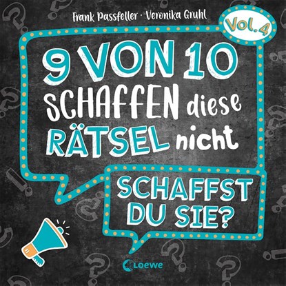 9 von 10 schaffen diese Rätsel nicht - schaffst du sie? - Vol. 4, Frank Passfeller - Paperback - 9783743210752