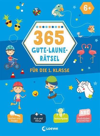 365 Gute-Laune-Rätsel für die 1. Klasse, niet bekend - Paperback - 9783743211803