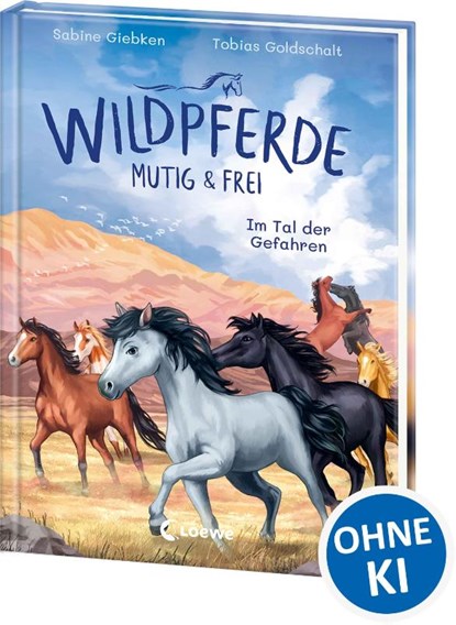 Wildpferde - mutig und frei (Band 2) - Im Tal der Gefahren, Sabine Giebken - Gebonden - 9783743211872