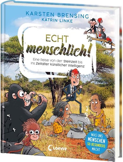 Echt menschlich!, Karsten Brensing ; Katrin Linke - Gebonden - 9783743212329