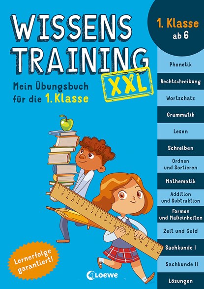 Wissenstraining XXL - Mein Übungsbuch für die 1. Klasse, Lisa Trumbauer - Paperback - 9783743212350