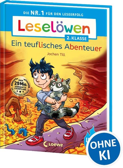 Leselöwen 2. Klasse - Ein teuflisches Abenteuer, Jochen Till - Gebonden - 9783743212855