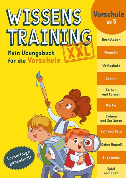 Wissenstraining XXL - Mein Übungsbuch für die Vorschule, Lisa Trumbauer - Paperback - 9783743213135