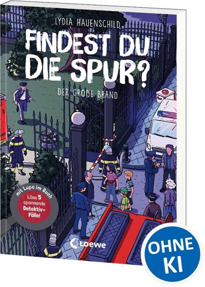 Findest du die Spur? - Der große Brand, Lydia Hauenschild - Paperback - 9783743213401