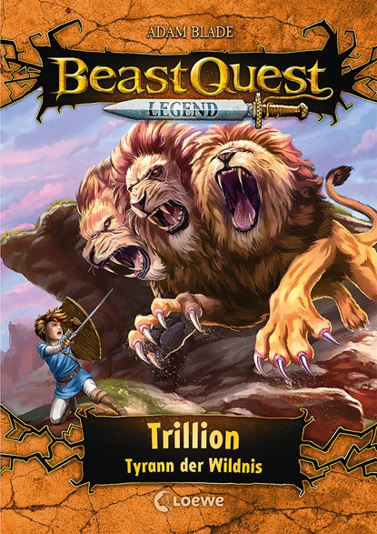 Beast Quest Legend (Band 12) - Trillion, Tyrann der Wildnis, Adam Blade - Gebonden - 9783743214194