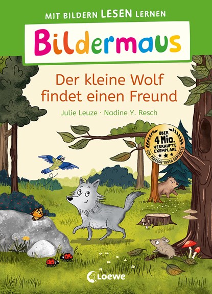 Bildermaus - Der kleine Wolf findet einen Freund, Julie Leuze - Gebonden - 9783743214200