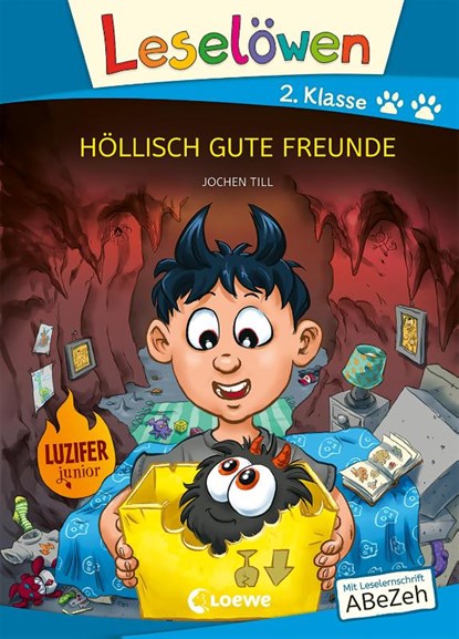 Leselöwen 2. Klasse - Höllisch gute Freunde (Großbuchstabenausgabe), Jochen Till - Gebonden - 9783743214279
