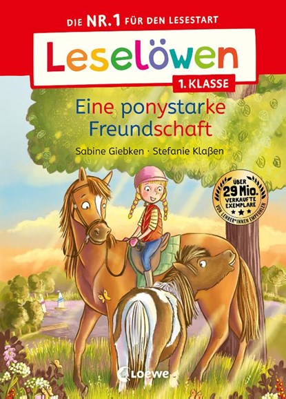 Leselöwen 1. Klasse - Eine ponystarke Freundschaft, Sabine Giebken - Gebonden - 9783743214354