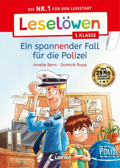 Leselöwen 1. Klasse - Ein spannender Fall für die Polizei, Amelie Benn - Gebonden - 9783743214361