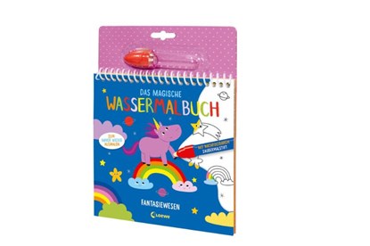 Das magische Wassermalbuch - Fantasiewesen, niet bekend - Paperback - 9783743214682