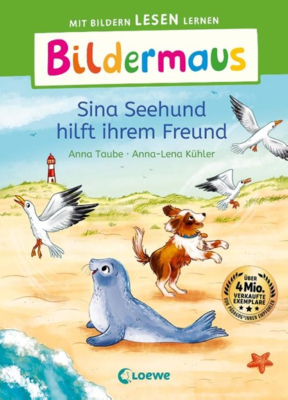 Bildermaus - Sina Seehund hilft ihrem Freund, Anna Taube - Gebonden - 9783743215030