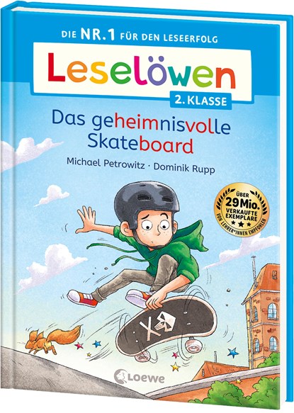 Leselöwen 2. Klasse -  Das geheimnisvolle Skateboard, Michael Petrowitz - Gebonden - 9783743215054