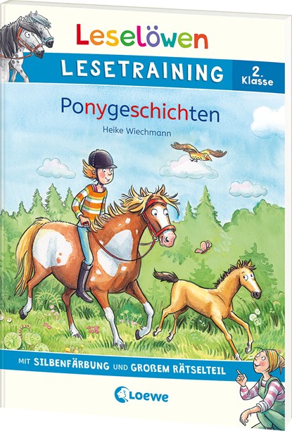Leselöwen Lesetraining 2. Klasse - Ponygeschichten, Heike Wiechmann - Paperback - 9783743215320
