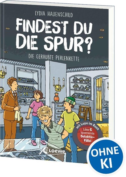 Findest du die Spur? - Die geraubte Perlenkette, Lydia Hauenschild - Paperback - 9783743215672