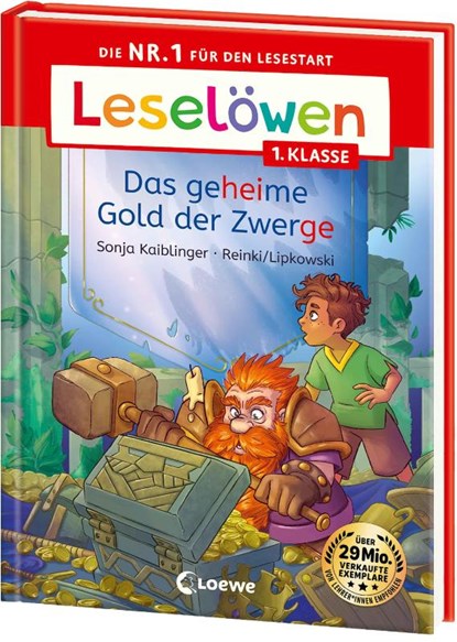Leselöwen 1. Klasse - Das geheime Gold der Zwerge, Sonja Kaiblinger - Gebonden - 9783743216334