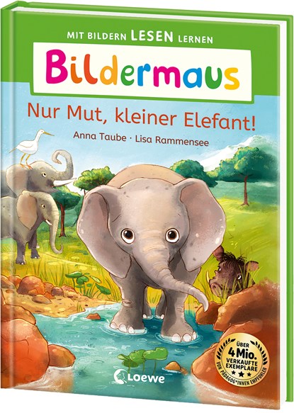 Bildermaus - Nur Mut, kleiner Elefant!, Anna Taube - Gebonden - 9783743216365