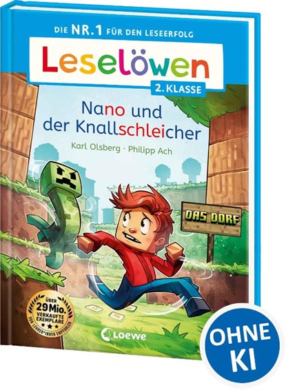 Leselöwen 2. Klasse - Nano und der Knallschleicher, Karl Olsberg - Gebonden - 9783743217300