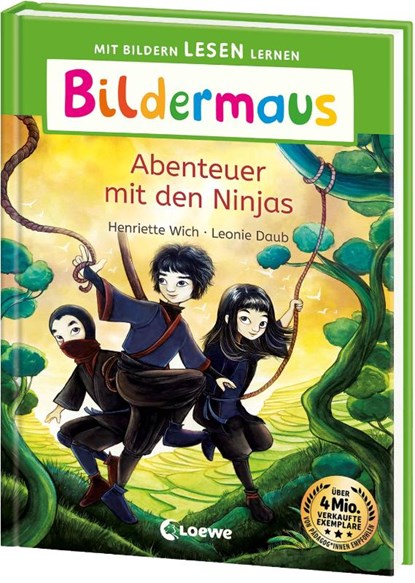 Bildermaus - Abenteuer mit den Ninjas, Henriette Wich - Gebonden - 9783743217447
