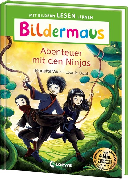 Bildermaus - Abenteuer mit den Ninjas, Henriette Wich - Gebonden - 9783743217447